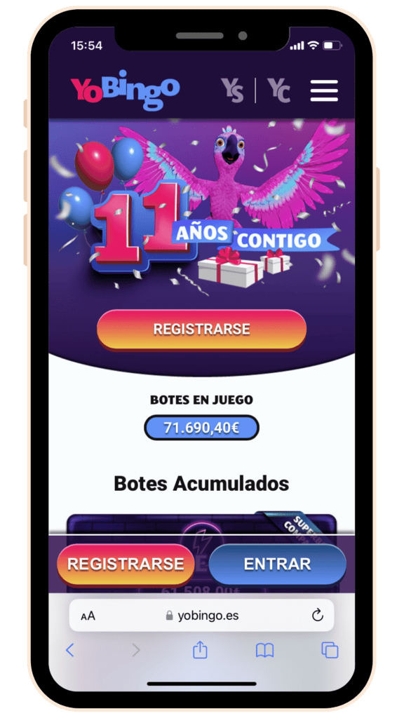Yobingo Casino Download Mobiele App